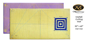 Martelli Rotary Self Healing Cutting Mat 2 Colour Contrasting Mat