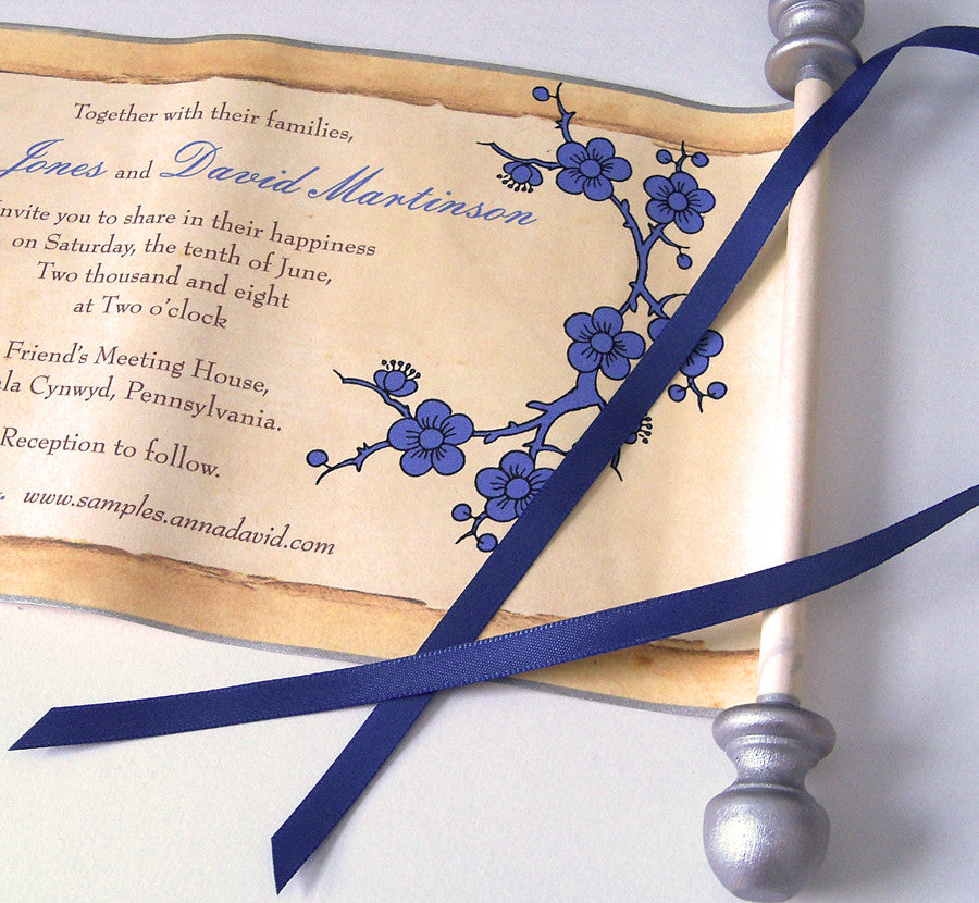 Invitations Scroll Roll Card Princess Sweet 16th Birthday Scroll
