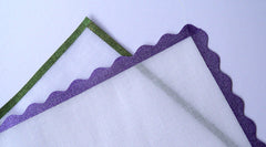 Handkerchief edge options
