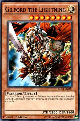 Gilford the Lightning [MIL1-EN006] Common - Yu-Gi-Oh! - Card Brawlers | Quebec | Canada |