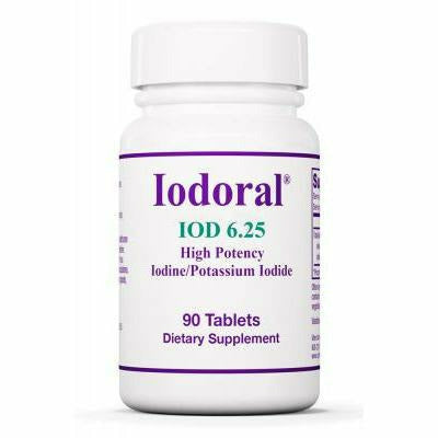 Iodoral 6.25 mg 90 tabs by Optimox - Blue Sky Vitamin product image