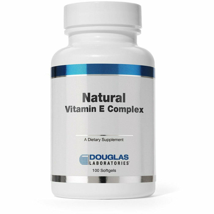 Natural Vitamin E Complex 400 Iu 100 Gels By Douglas Labs