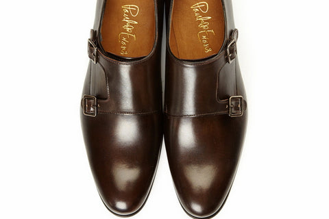 paul evans double monk strap