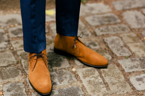 wearing chukka boots in summer