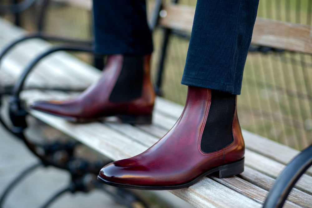 evans chelsea boots