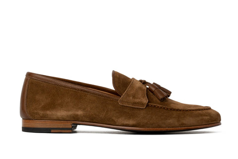 The James Unlined Tassel Loafer - Martora