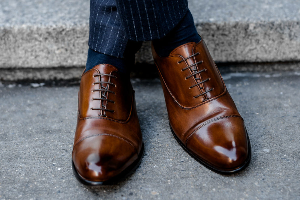 paul evans cagney cap toe