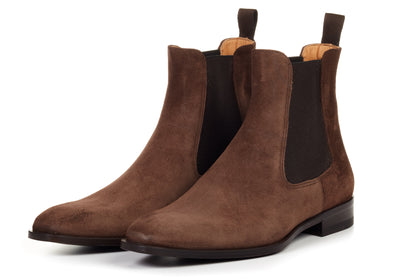 cheap suede chelsea boots