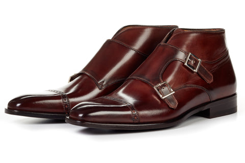 chocolate men's dress shoes