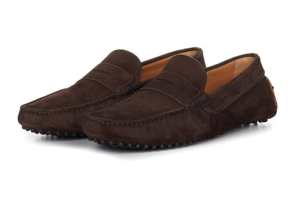 The McQueen Driving Loafer - Chocolate 