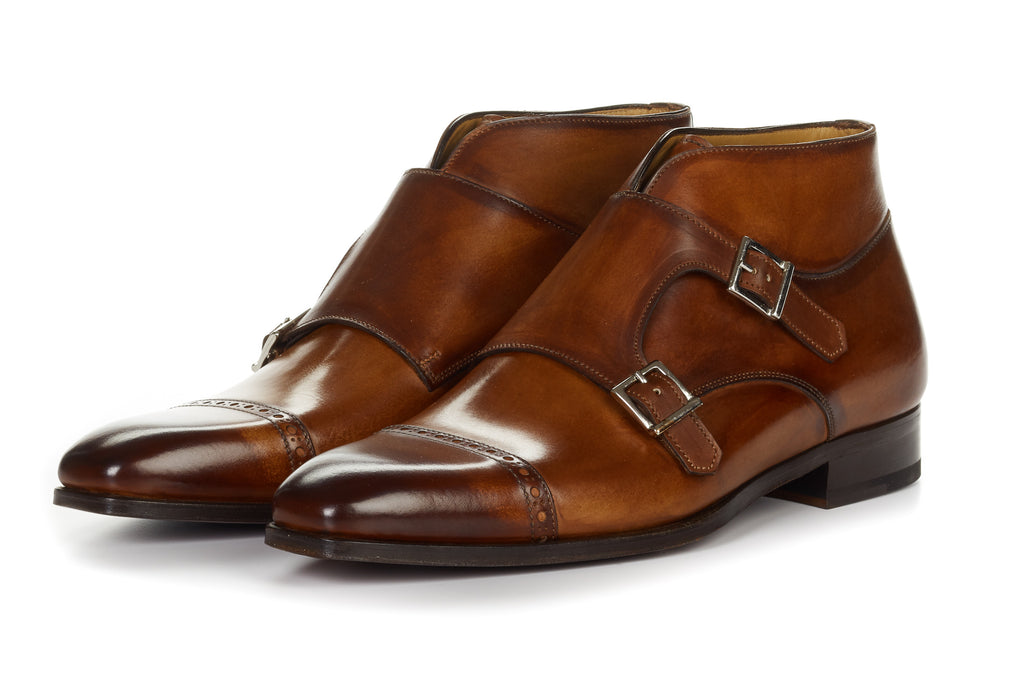 monk strap dress boots