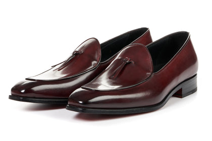 belgian slip on loafer