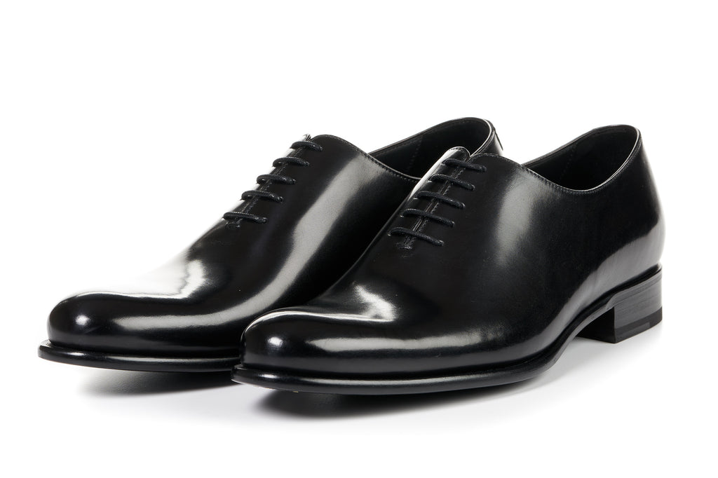 black oxford loafers