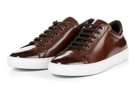 expensive leather sneakers