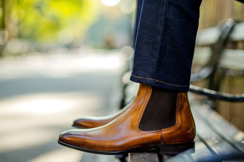 The Dean Chelsea Boot - Marrone