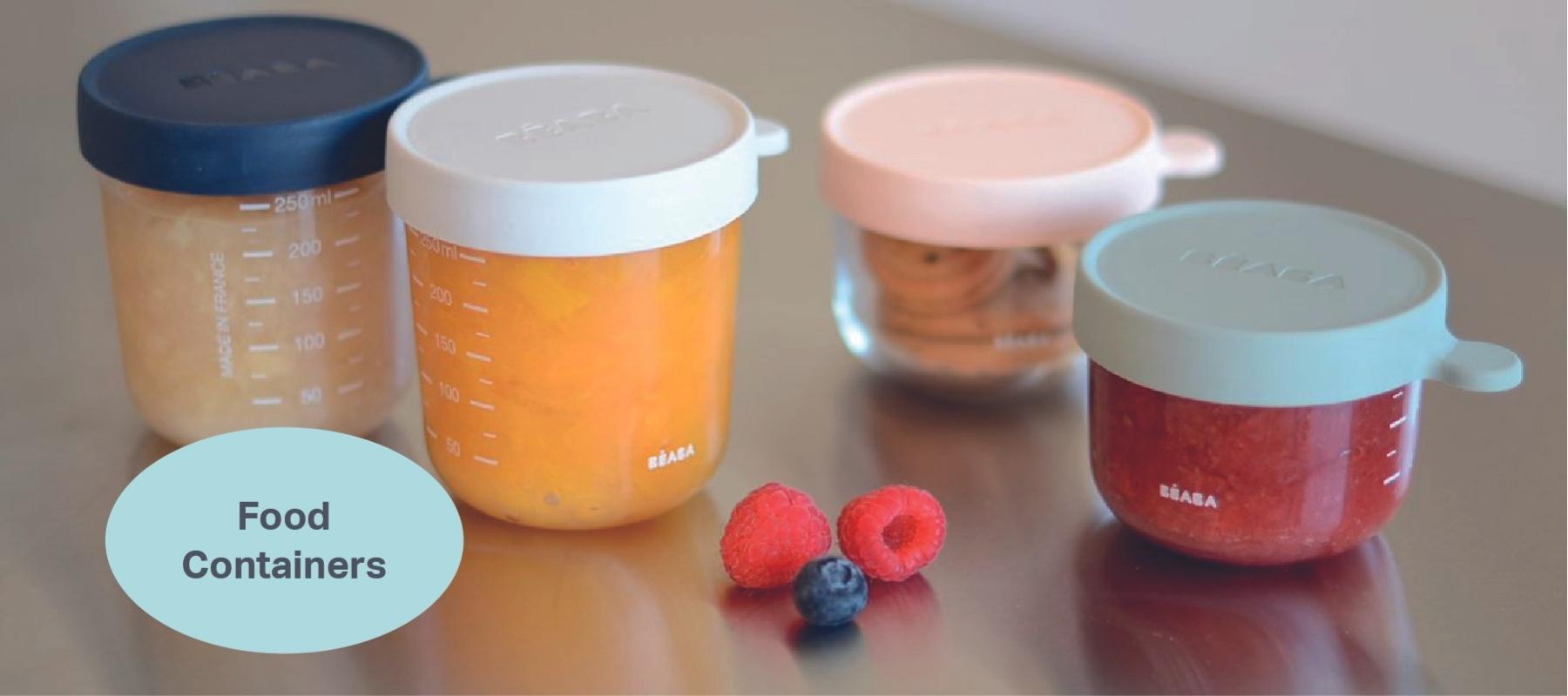 Food containers for baby food