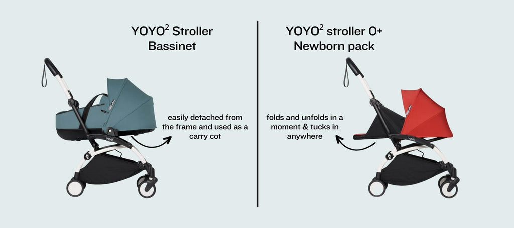 Babyzen Yoyo 5 Months, Luxury Bassinet Vs Newborn Pack