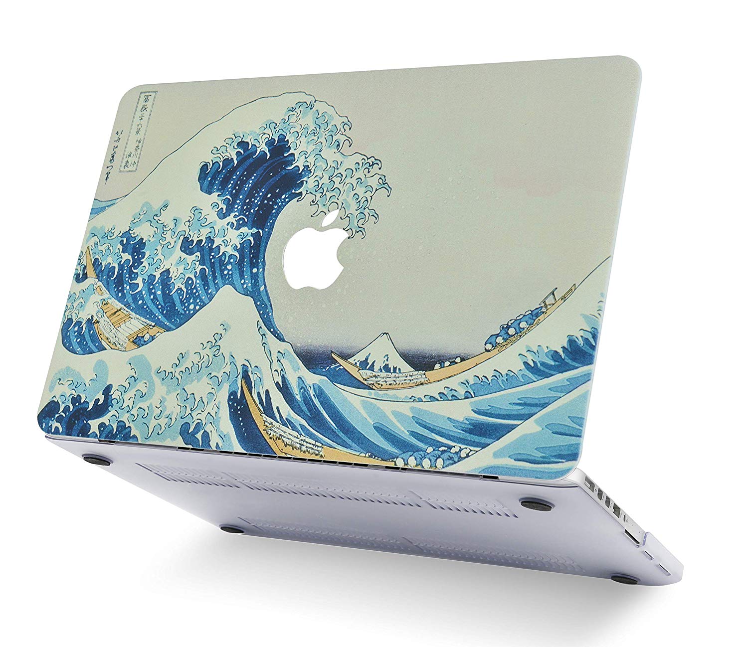 Macbook Case Paint Collection Japanese Wave Luvcase