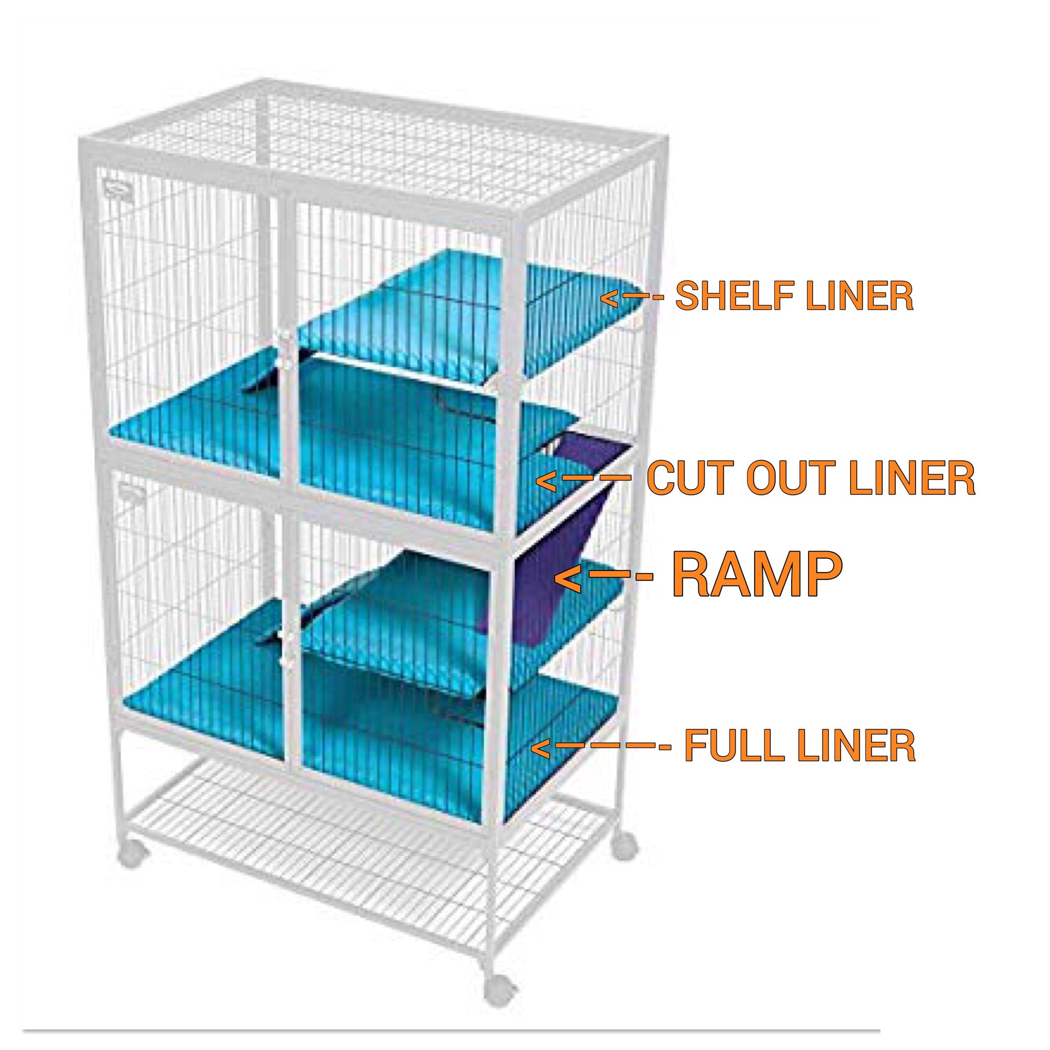 triple critter nation cage