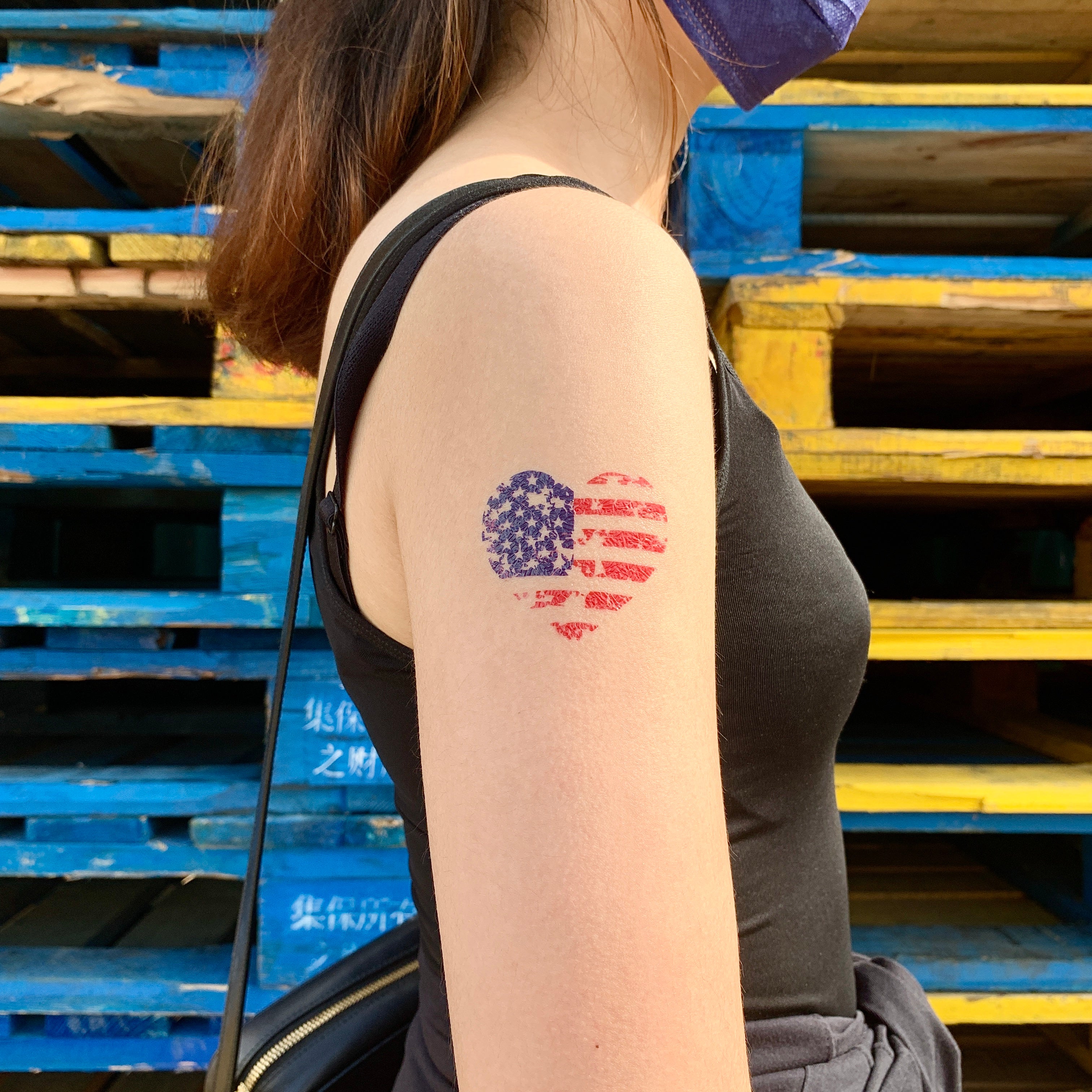 4th of July Temporary Tattoos Accessories  10 Sheets Red White and Blue Patriotic  Tattoos American Fourth
