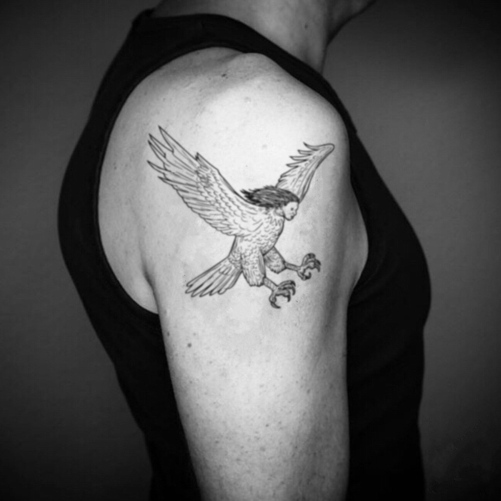 Tony Ritter on Instagram Heres a Harpy eagle from the other day on  ochoatattoo thanks for letting me do this one man Done at chariottattoo  using