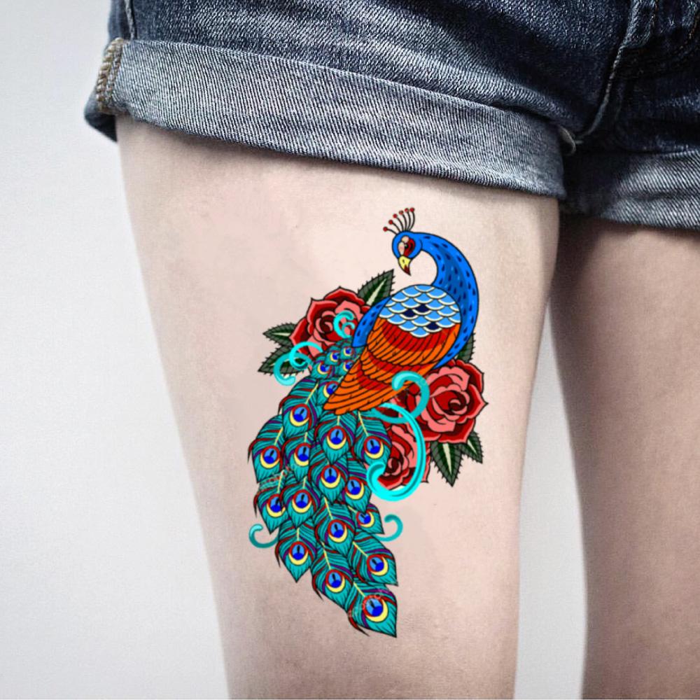 peacock tattoo