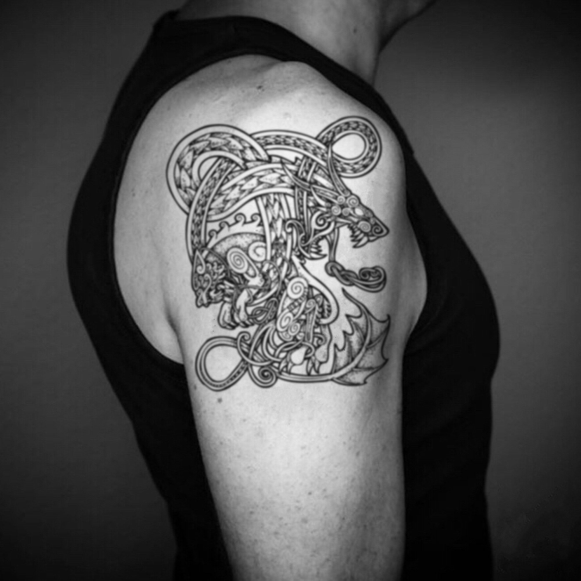 30 Fenrir Tattoo Ideas For History Lovers  Tattoo Twist