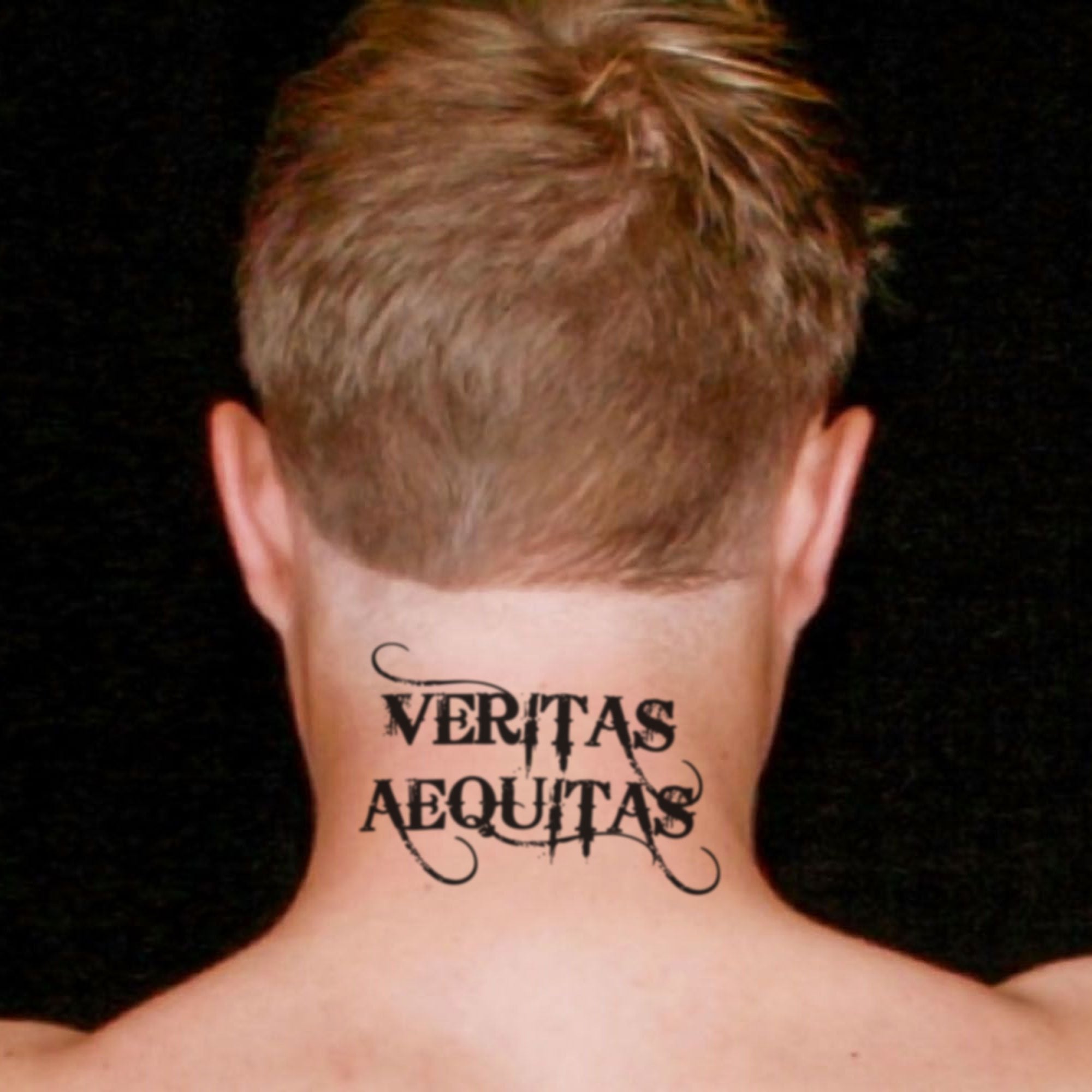 10 Inspiring Boondock Saints Veritas Aequitas Tattoo Design Ideas  100  Tattoos