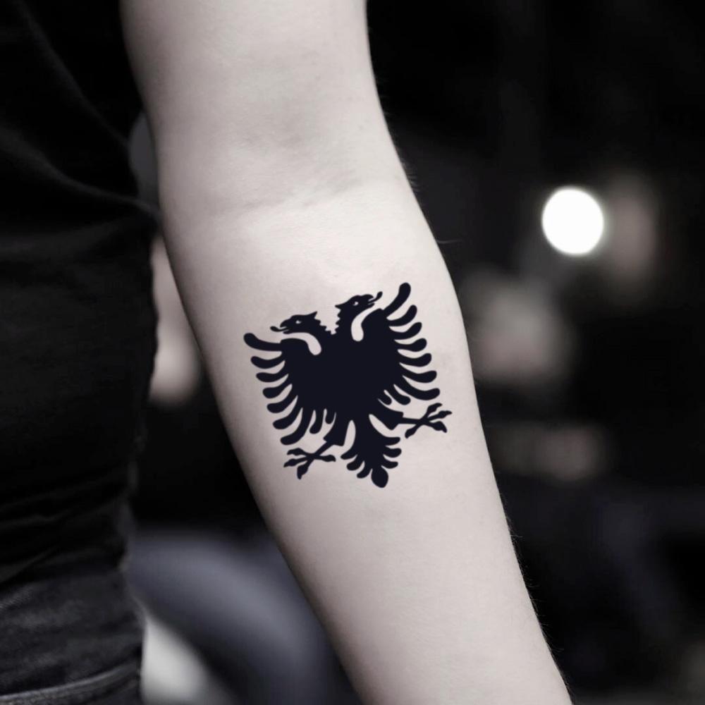 albanian eagle design