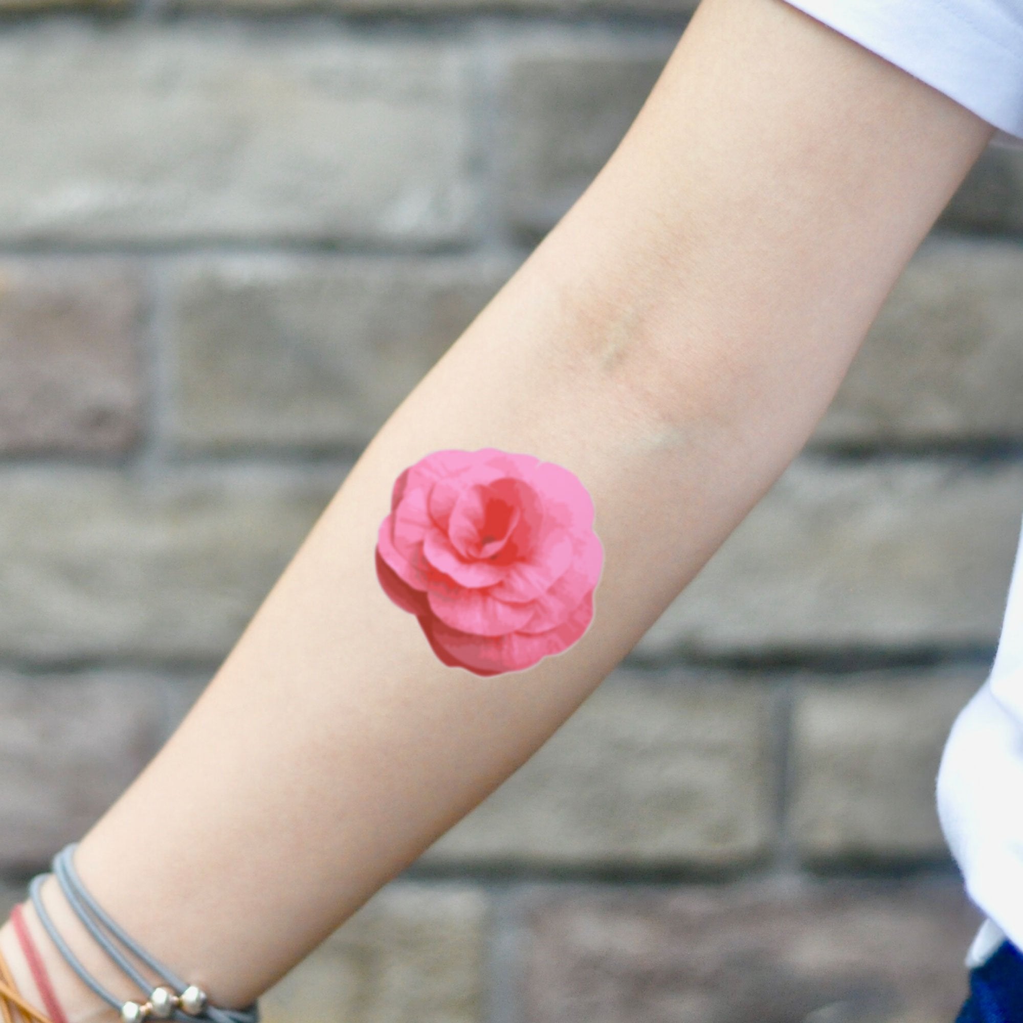 8pcs/set Peony, Magnolia, Stalked Begonia & Plum Blossom Pattern Temporary  Tattoo Sticker | SHEIN USA