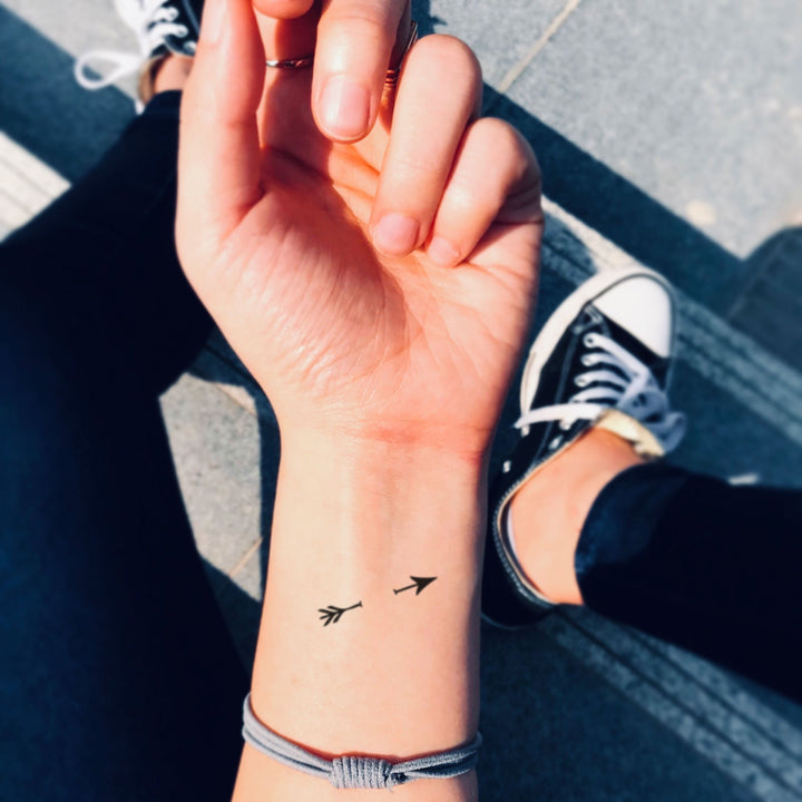Broken Arrow Temporary Tattoo Sticker - OhMyTat