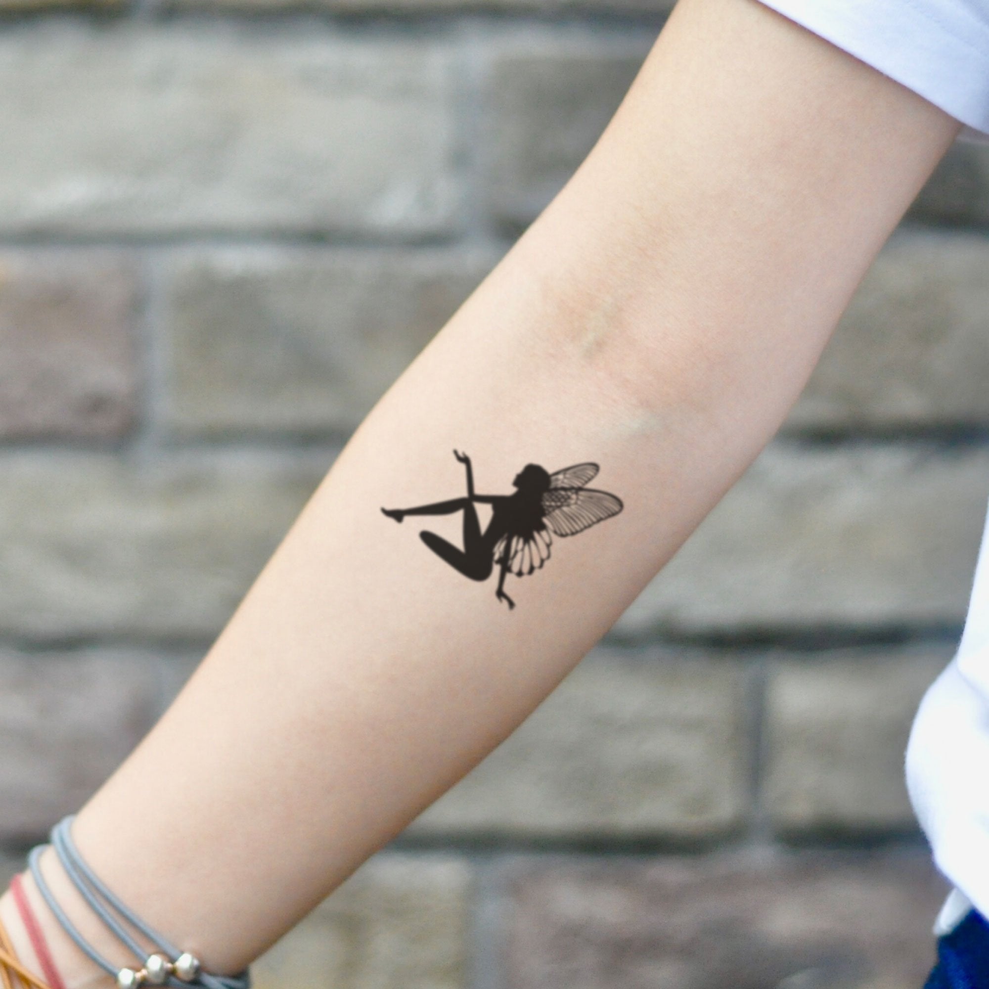 Butterfly Fairy Fada Temporary Tattoo Sticker - OhMyTat