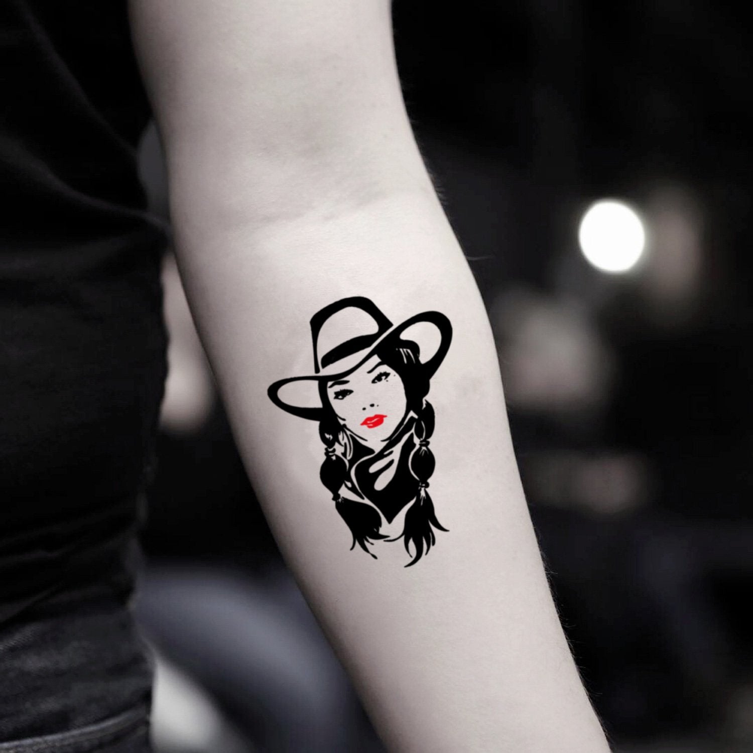 Image result for classic tattoo style cowgirl  Cowgirl tattoos Classic  tattoo Spooky tattoos