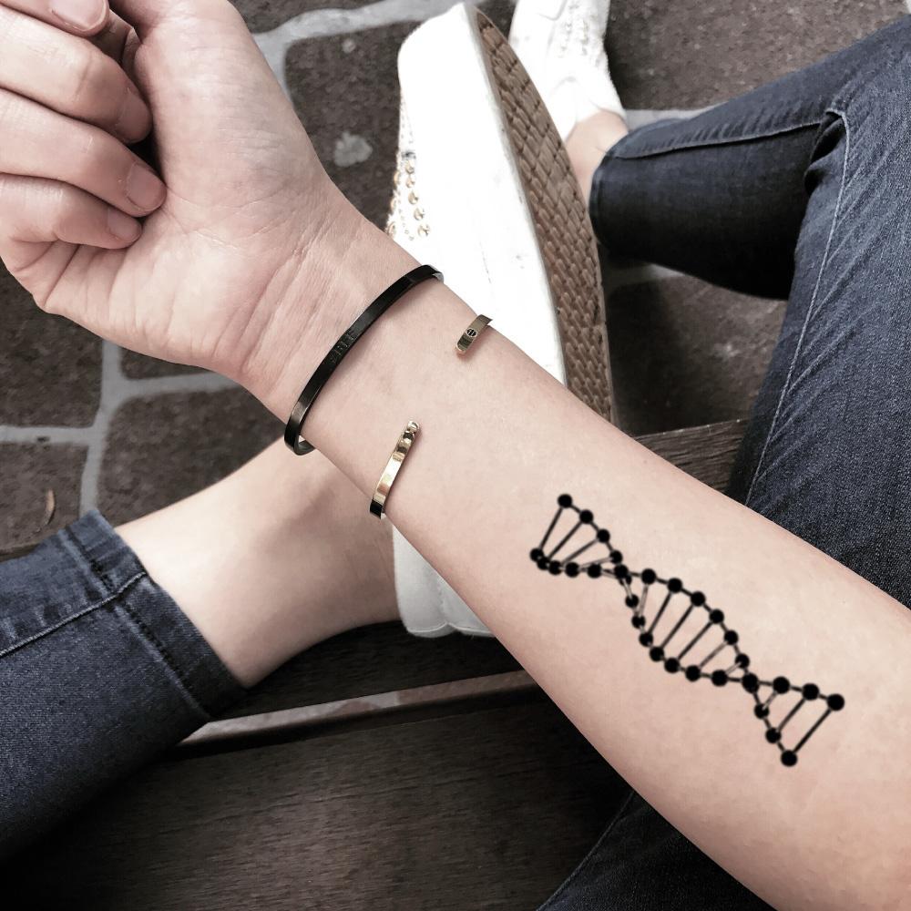 Top 100 Best DNA Tattoos For Women  Double Helix Strand Design Ideas