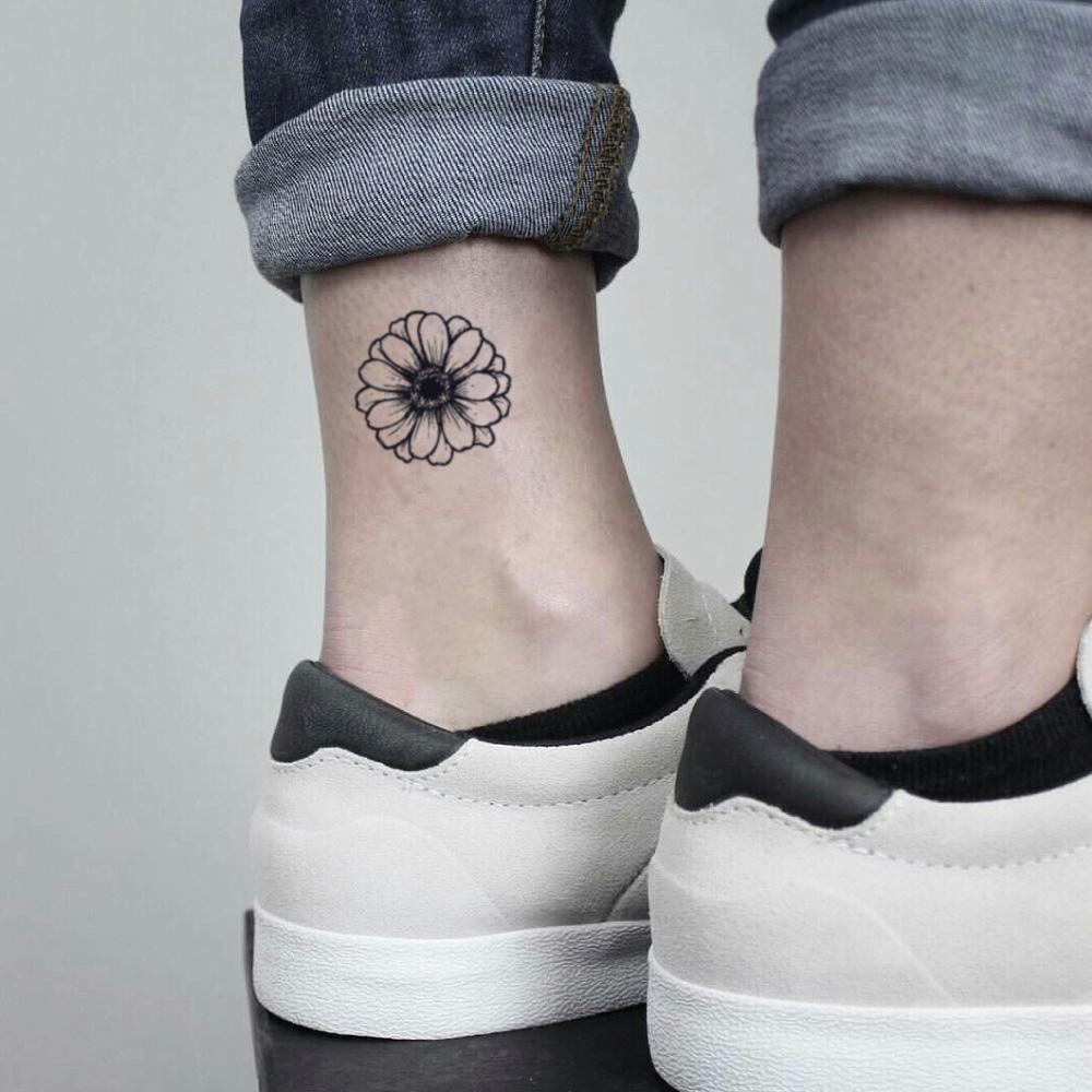 gerbera tattoo