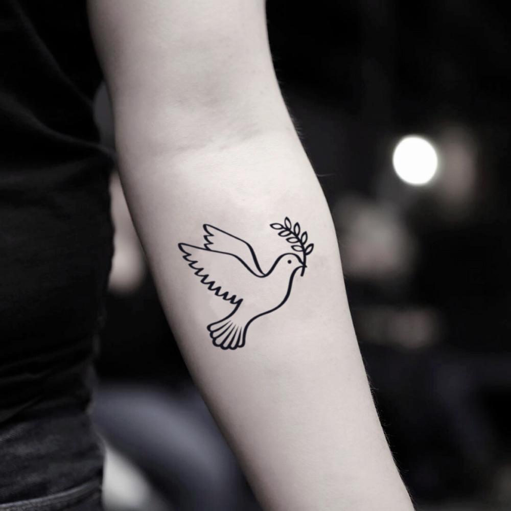 Buy Cardinal Outline Temporary Tattoo / Bird Tattoo Online in India - Etsy