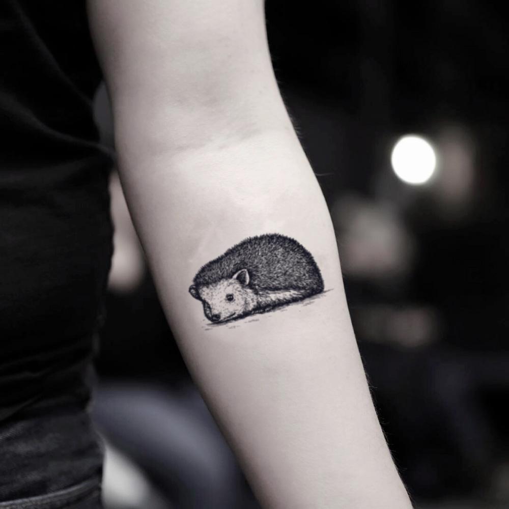 By the way hedgehog hedgehogs hedgietattoo hedgie instahedgie  hedgielove cute tattoo tattooed love instagoo  Tatuagens  minimalistas Tatoo Tatuagem