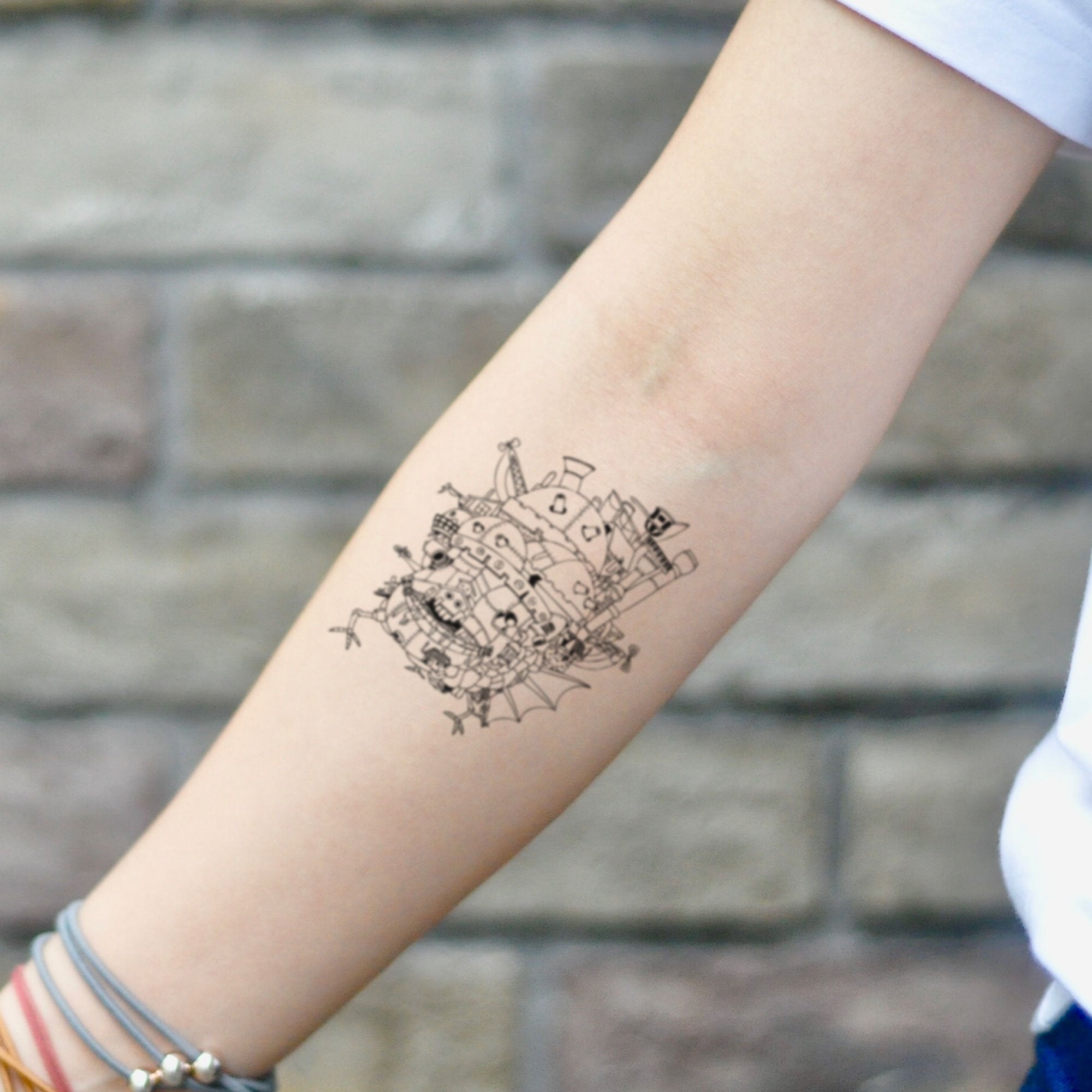 Simple Howls Moving Castle Tattoo Flop or Not  rghibli