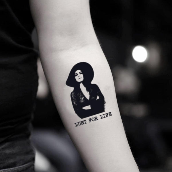 Lana Del Rey Temporäre Tattoo Aufkleber - OhMyTat.