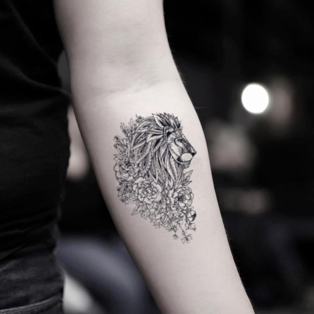 Tiger Lion Temporary Tattoo Sticker Fake Tatoo Body Arm Art Sale Hot Men N  Hot  eBay