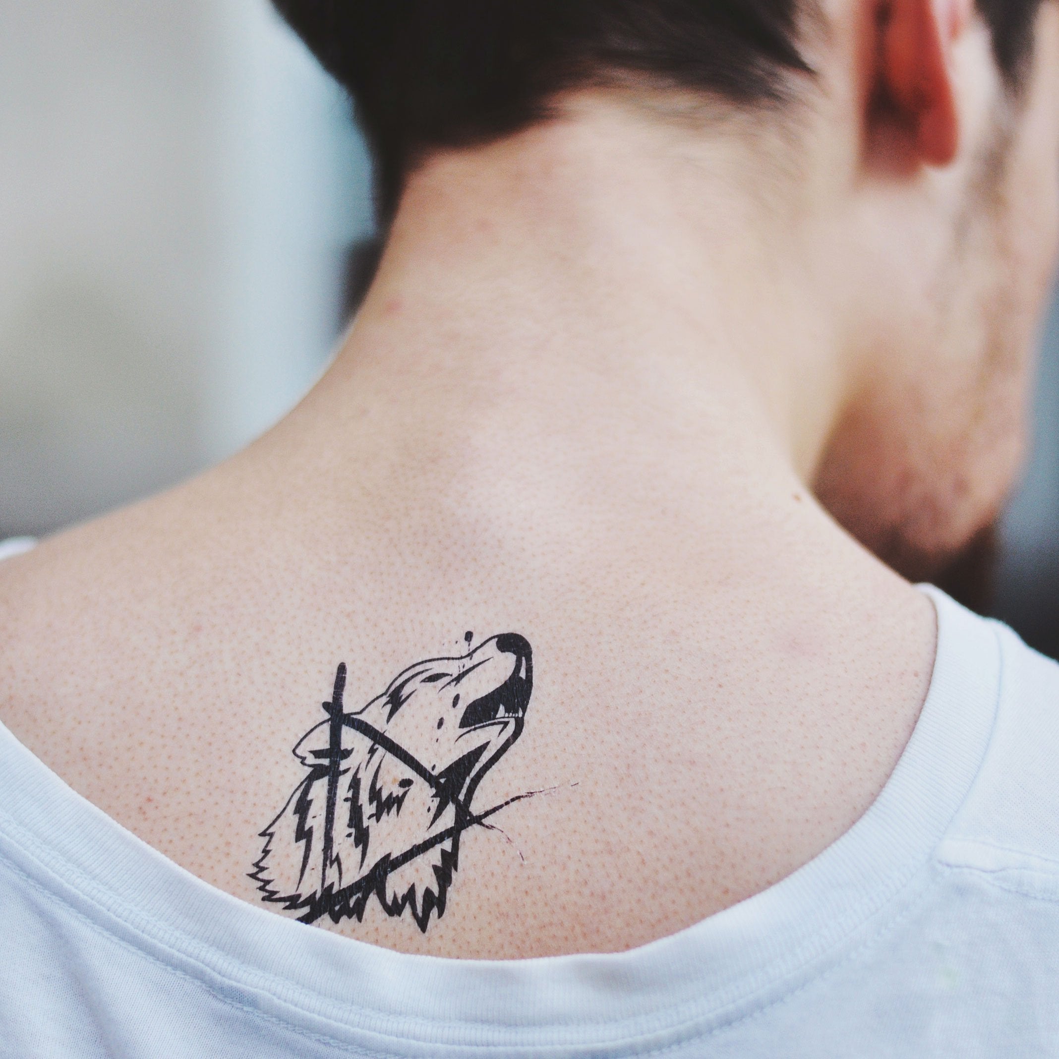 small back tattoos for men