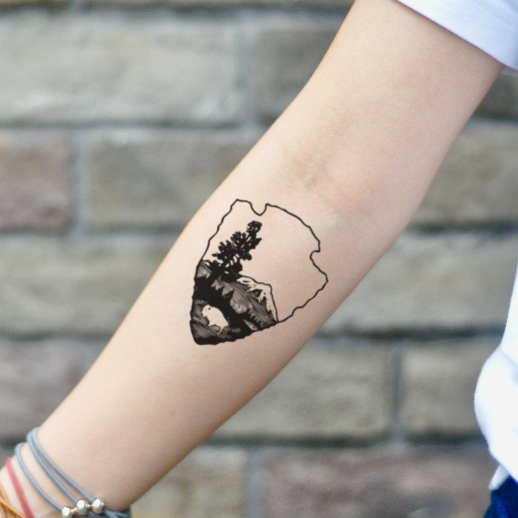 National Park Temporary Tattoo Sticker Ohmytat