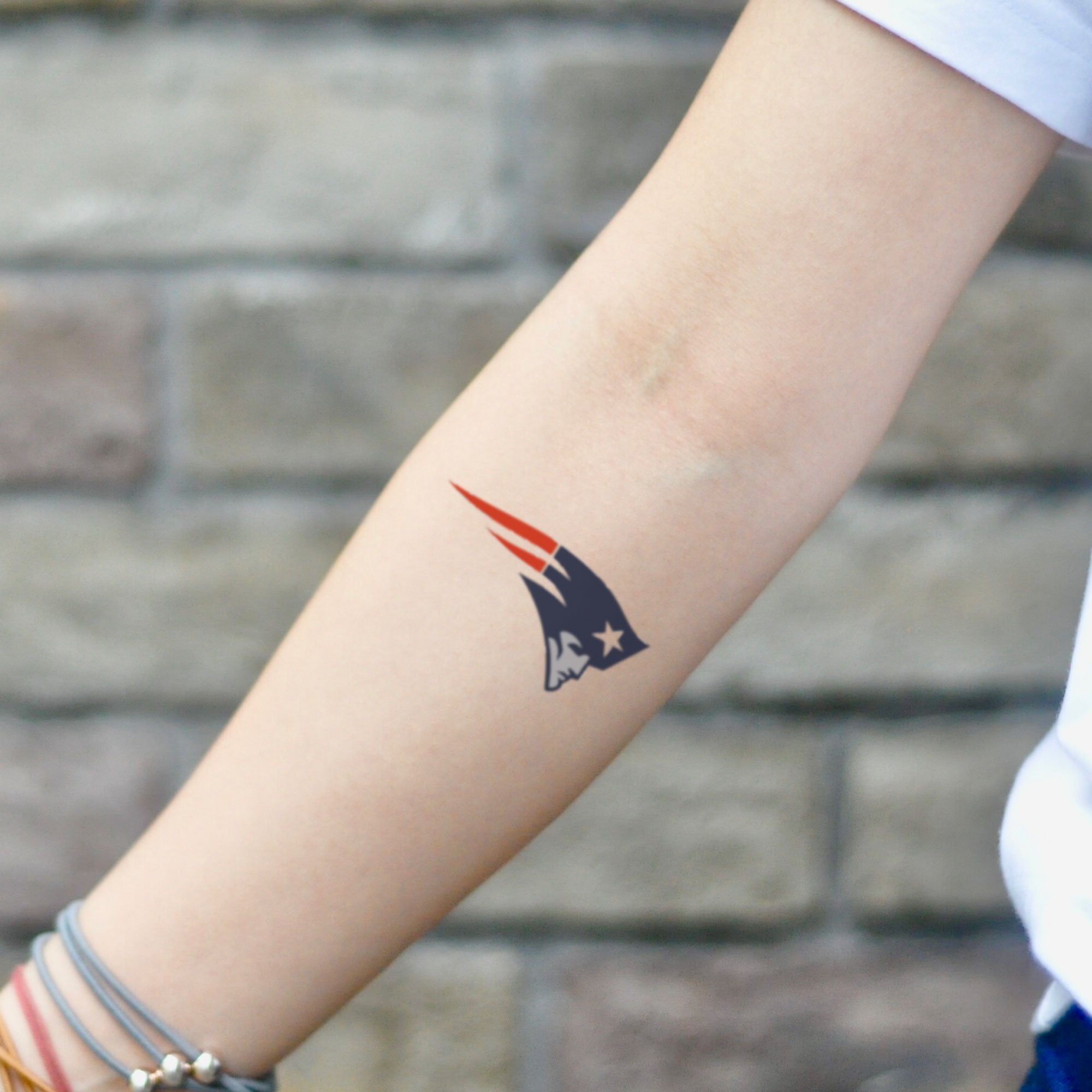 Forget bumper stickers some Patriots fans express their loyalty to the  team through tattoos  Stories  thesunchroniclecom