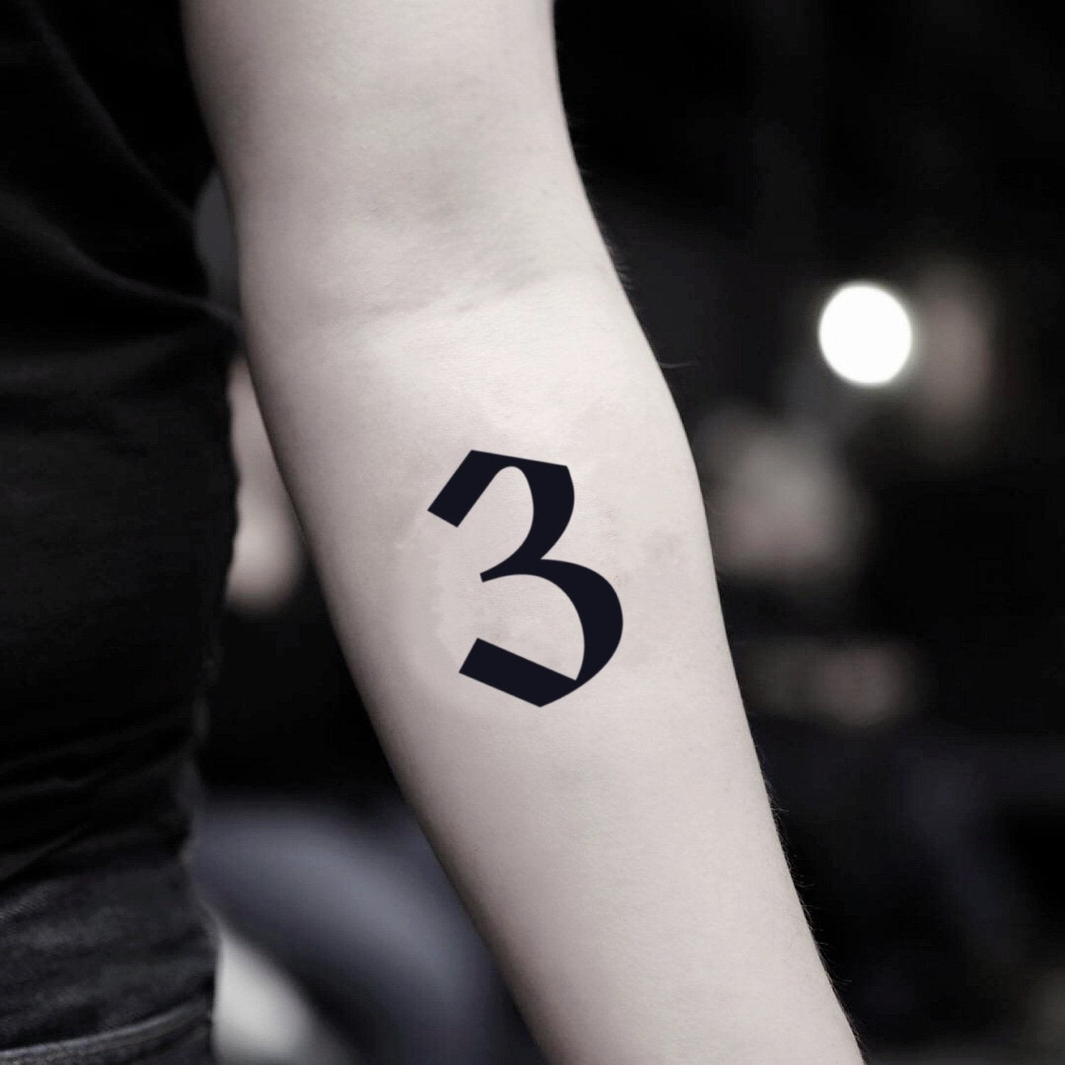 Number Temporary Tattoos – Tatteco