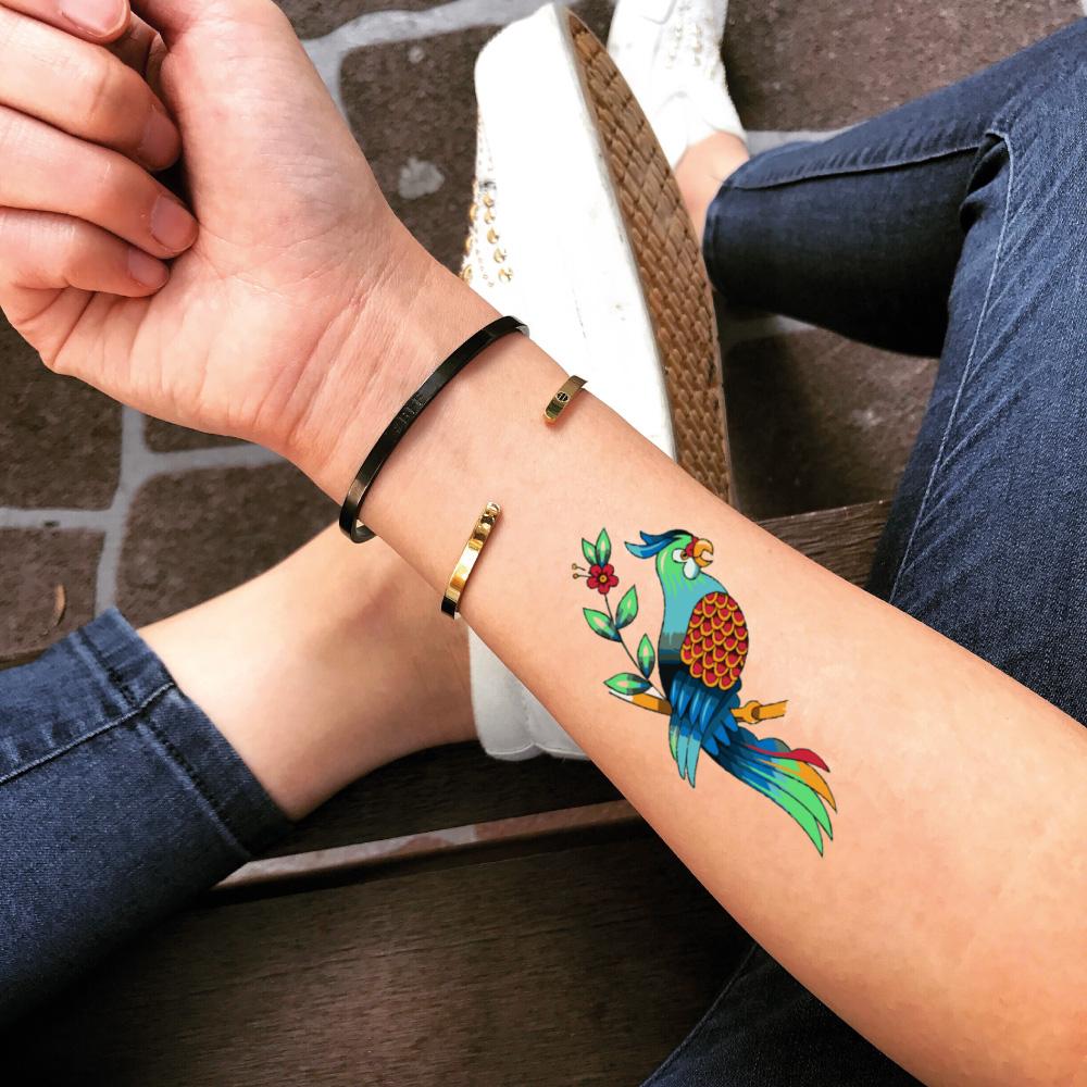 30 Adorable Parrot Tattoo Designs You will Love  Art and Design