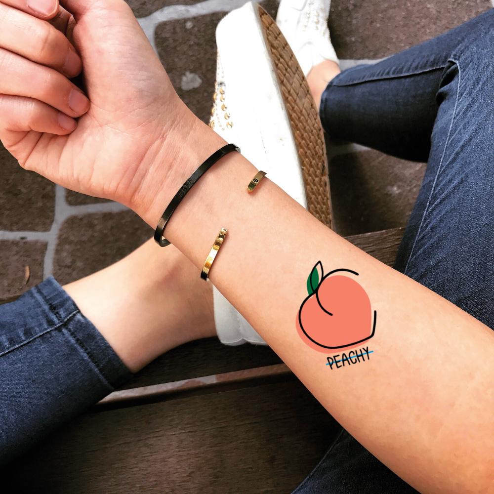 26 Delicate And Sweet Peach Tattoo Designs Ideas To Inspire Your Next Ink