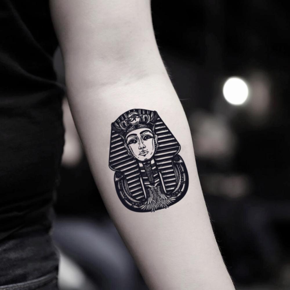 Egyptian Pharaoh• Egyptian Pharaoh King Tut 🇪🇬 Message For Appointment 📩  Booking July & August 🗓 #Tattoo #EgyptianTatto... | Instagram