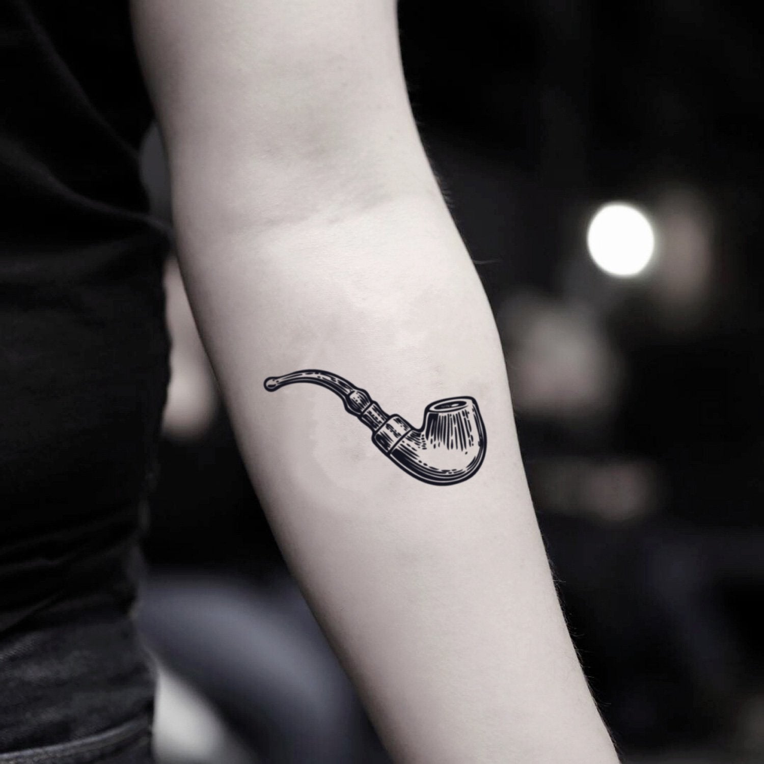Mechanic Wrench Tattoo with Name and Birth Date