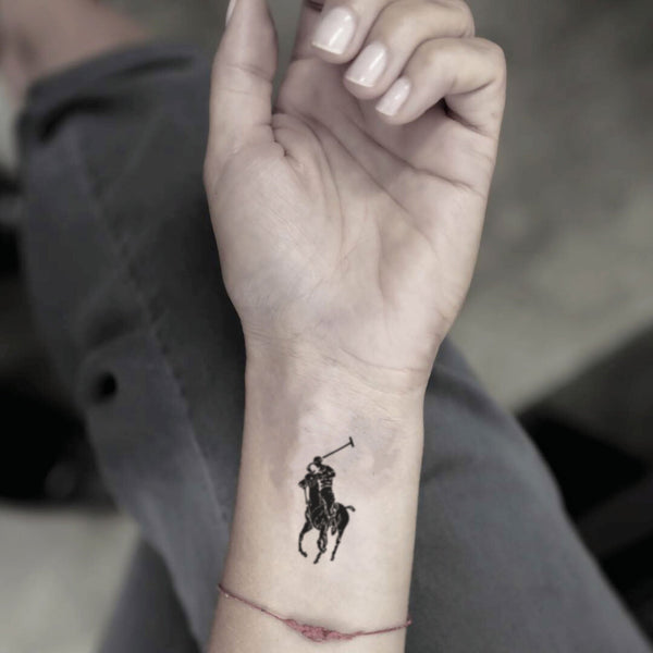 Polo Temporary Tattoo Sticker - OhMyTat