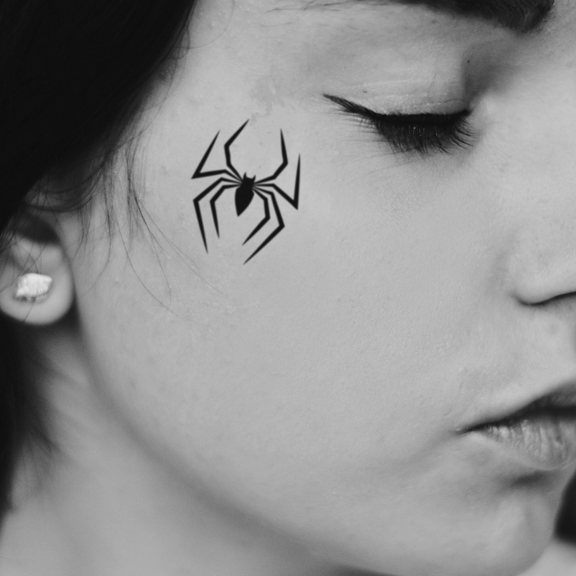 simple spider tattoos